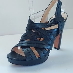 Coach Brynne Heel Black Size 9
